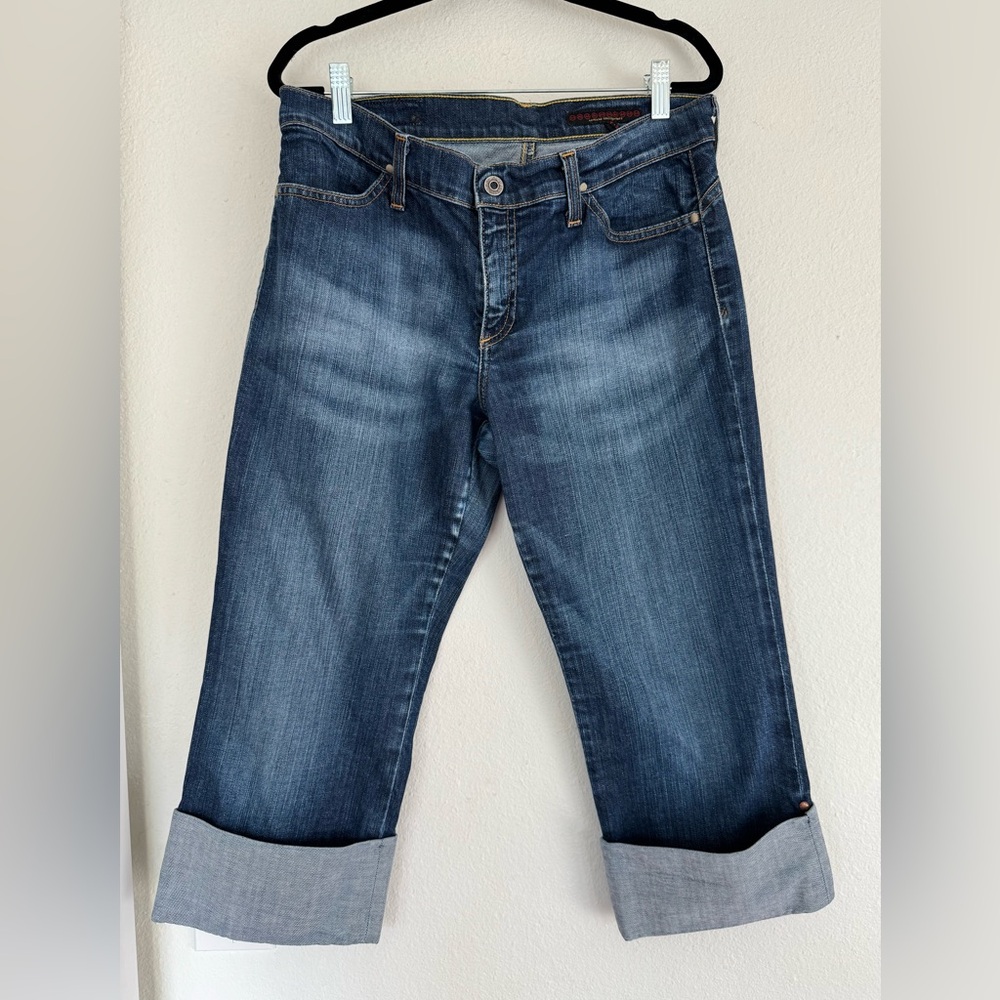 AG JEANS - Size 31 cropped and cuffed